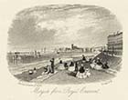 Margate from Royal Crescent,  22 January 1861 | Margate History